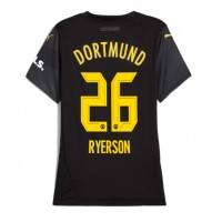 Zenski Nogometni Dres Borussia Dortmund Julian Ryerson #26 Gostujuci 2024-25 Kratak Rukav